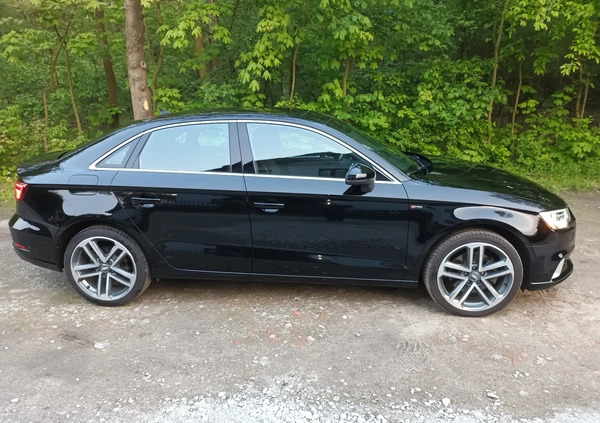 Audi A3 cena 74900 przebieg: 84046, rok produkcji 2017 z Piaski małe 172